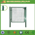 Green Powder Coated Welded Garden Gate